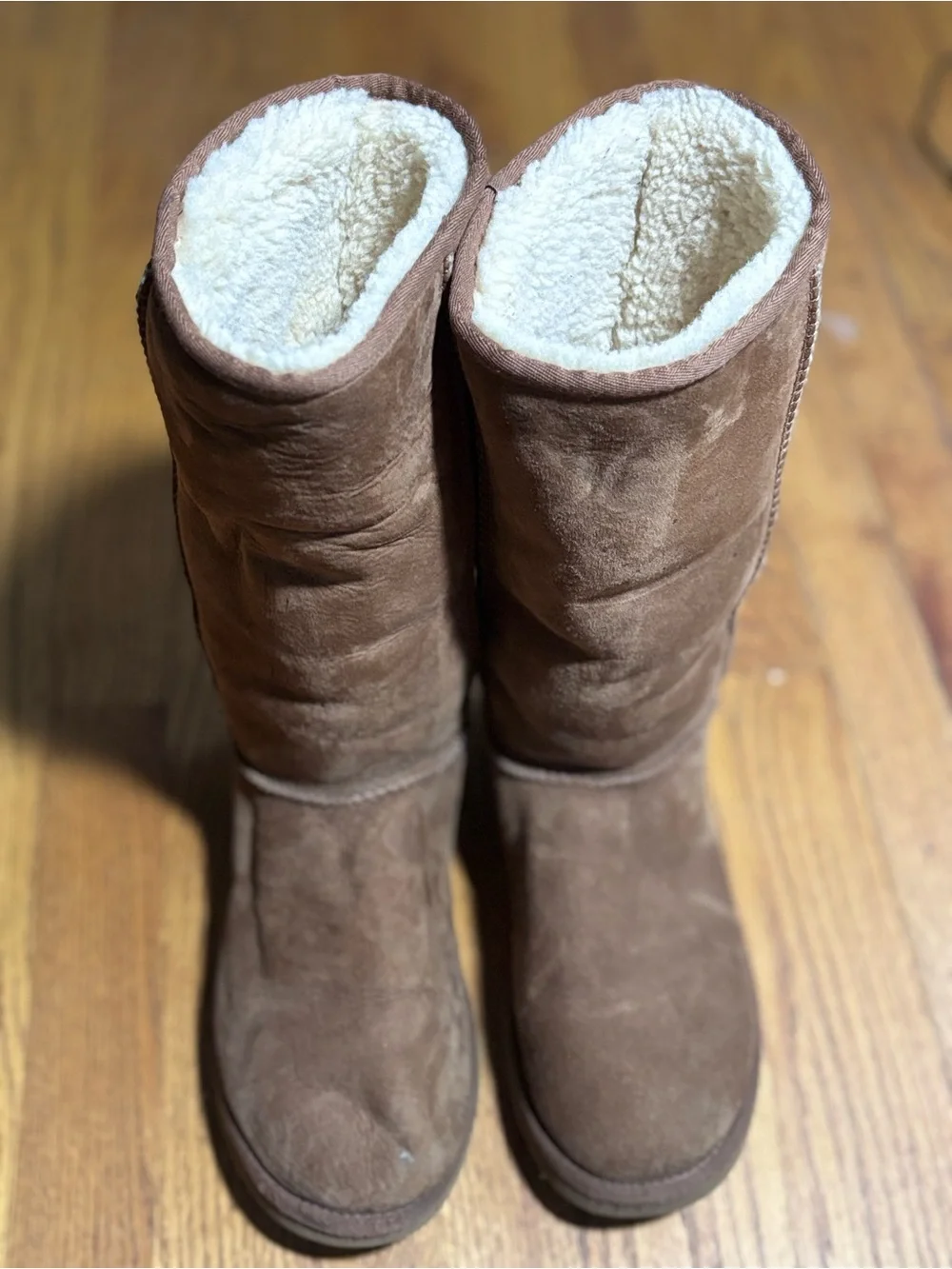 UGG Classic Tall Brown Suede Boots Women’s 9